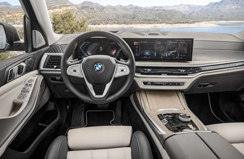 2023 BMW X7 facelift – G07 LCI gets split headlights, illuminated grille, 23-inch wheels, mild hybrid engines Image #1443301