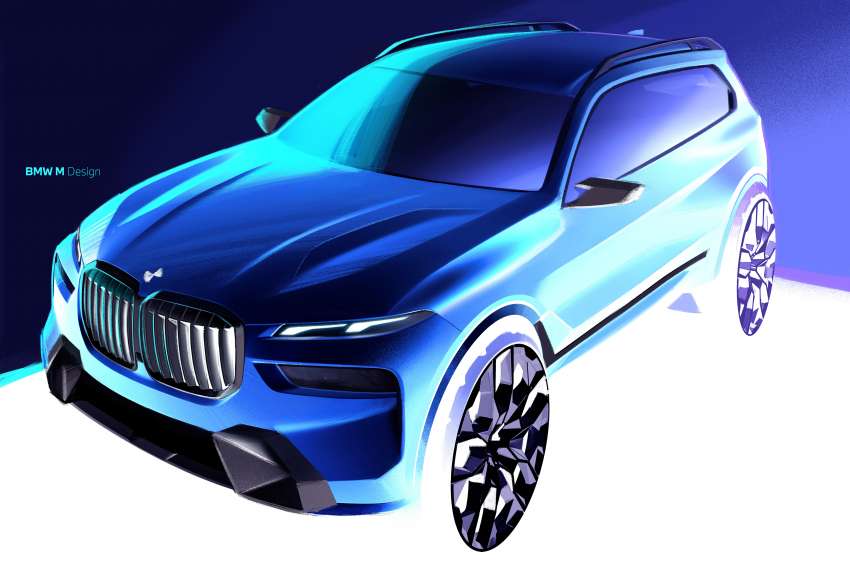 2023 BMW X7 facelift – G07 LCI gets split headlights, illuminated grille, 23-inch wheels, mild hybrid engines 1443335