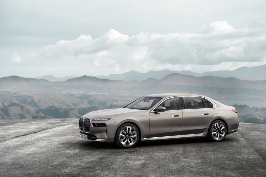 2023 BMW i7 – first all-electric 7 Series; xDrive60 with 544 PS, 745 Nm, 625 km EV range, 101.7-kWh battery 1446697