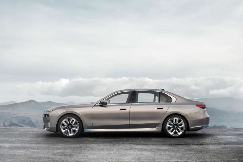 2023 BMW i7 – first all-electric 7 Series; xDrive60 with 544 PS, 745 Nm, 625 km EV range, 101.7-kWh battery 1446699