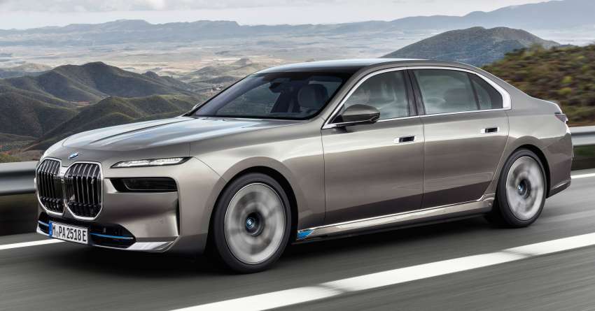 2023 BMW i7 – first all-electric 7 Series; xDrive60 with 544 PS, 745 Nm, 625 km EV range, 101.7-kWh battery 1446727