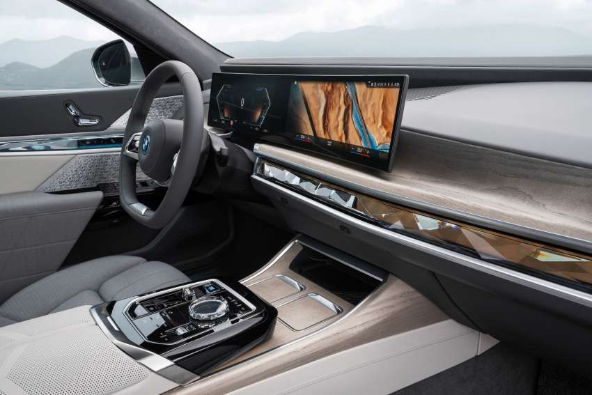 2023 BMW i7 – first all-electric 7 Series; xDrive60 with 544 PS, 745 Nm, 625 km EV range, 101.7-kWh battery 1446732