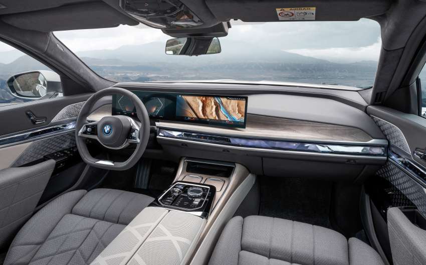 2023 BMW i7 – first all-electric 7 Series; xDrive60 with 544 PS, 745 Nm, 625 km EV range, 101.7-kWh battery 1446738