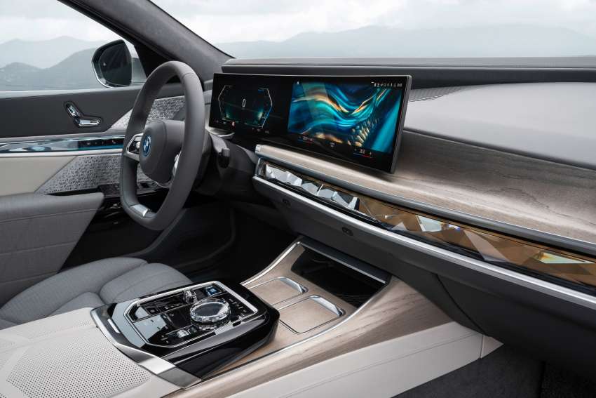 2023 BMW i7 – first all-electric 7 Series; xDrive60 with 544 PS, 745 Nm, 625 km EV range, 101.7-kWh battery 1446742