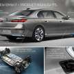 2023 BMW i7 – first all-electric 7 Series; xDrive60 with 544 PS, 745 Nm, 625 km EV range, 101.7-kWh battery