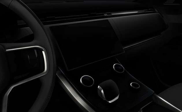 2023 Range Rover Sport – dashboard shown with Pivi Pro floating touchscreen; new SUV debuts May 10