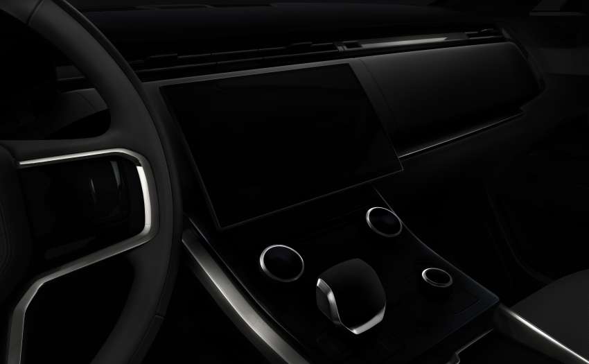 2023 Range Rover Sport – dashboard shown with Pivi Pro floating touchscreen; new SUV debuts May 10 1449348