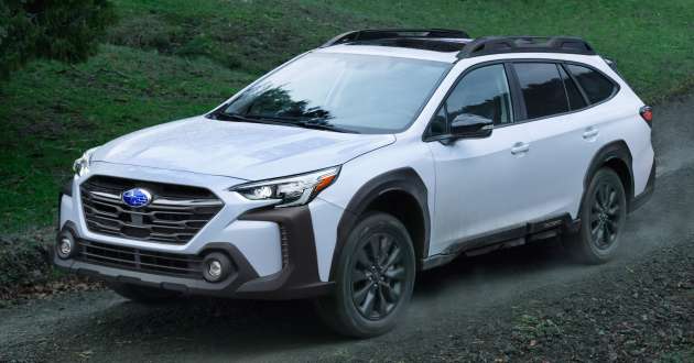 2023 Subaru Outback facelift revealed – lifted wagon gets a more rugged face; 2.4L turbo, 2.5L NA engines