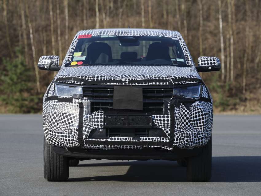 2023 Volkwagen Amarok teased – Ford Ranger-based pick-up gets 2.0 to 3.0L diesel, petrol; end-2022 launch 1449972