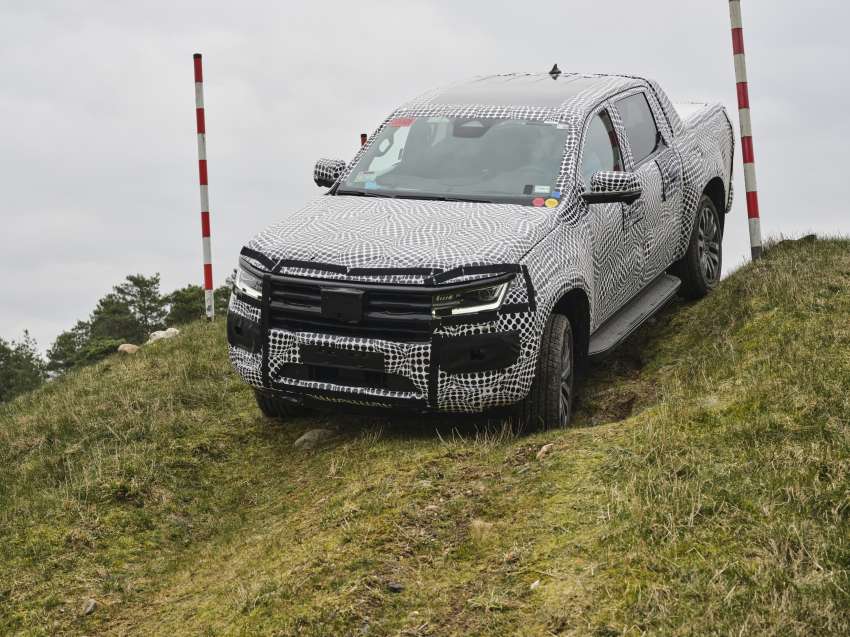 2023 Volkwagen Amarok teased – Ford Ranger-based pick-up gets 2.0 to 3.0L diesel, petrol; end-2022 launch 1449975