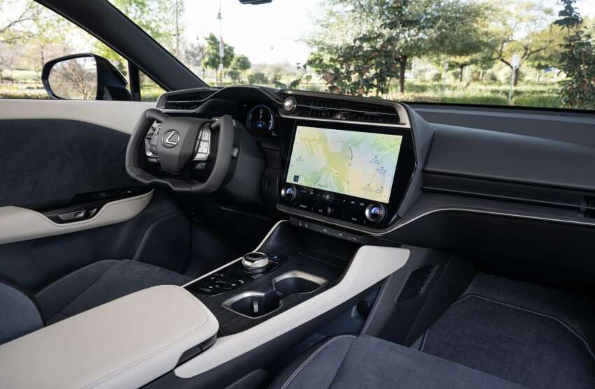 Lexus RZ 450e EV officially revealed – 71.4 kWh battery, twin-motor, up to 450 km range, yoke steering 1588174