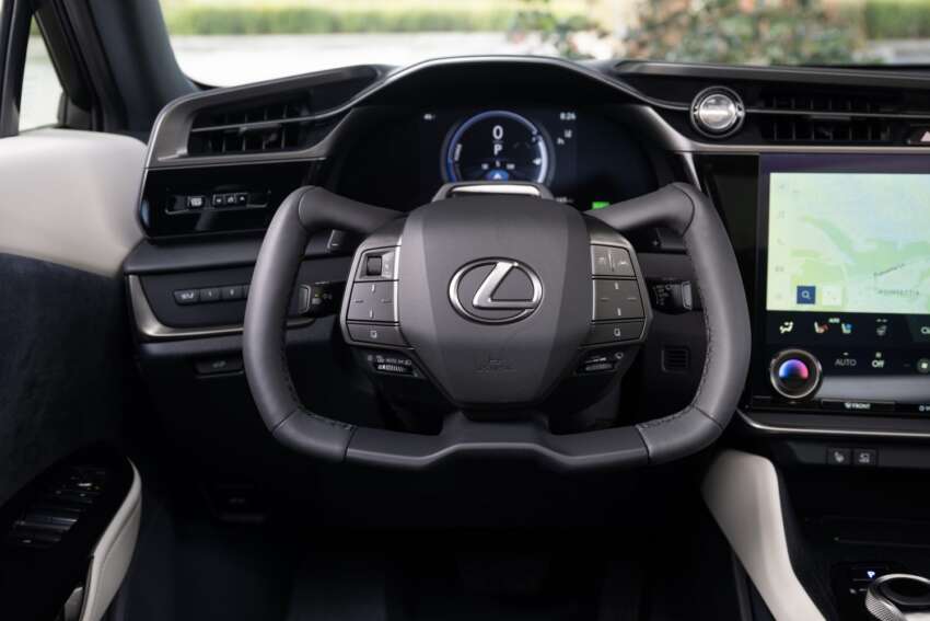 Lexus RZ 450e EV officially revealed – 71.4 kWh battery, twin-motor, up to 450 km range, yoke steering 1588175