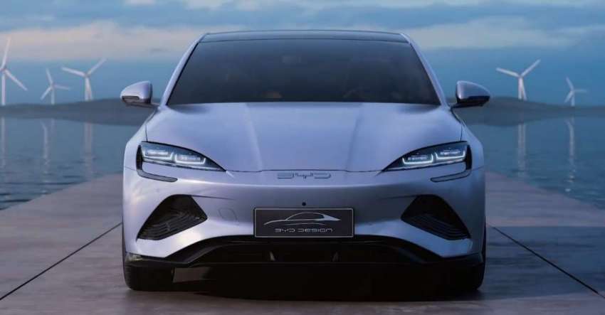 BYD Seal EV – pesaing Tesla Model 3 dari China, jarak gerak sehingga 700 km, 530 hp, 0-100 km/j 3.8 saat 1439387