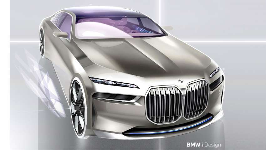 2023 BMW 7 Series: G70 gets Swarovski lights, crystal interior, 31in 8K TV, auto doors with touchscreens! 1446913