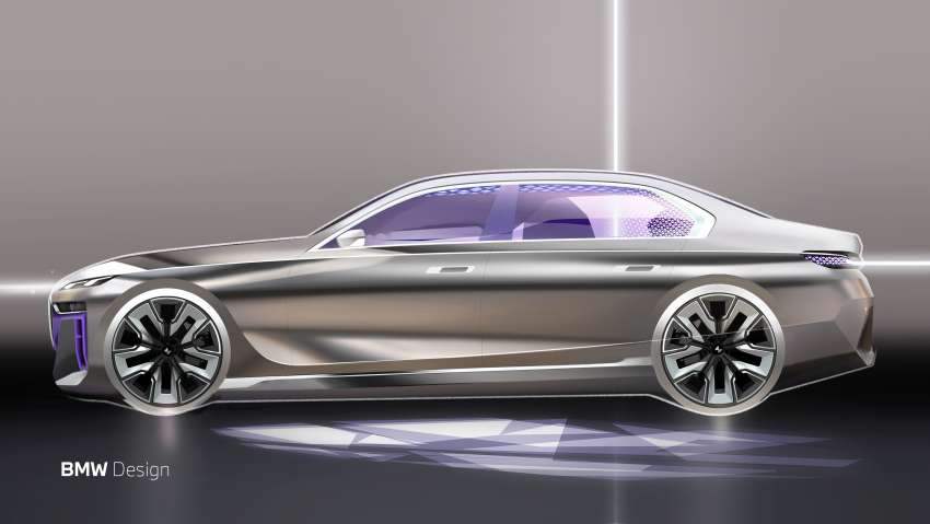 2023 BMW 7 Series: G70 gets Swarovski lights, crystal interior, 31in 8K TV, auto doors with touchscreens! 1446915
