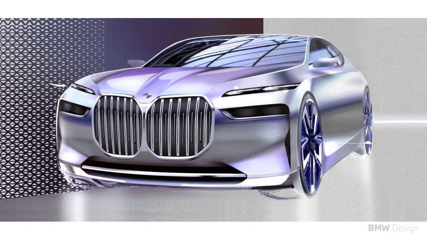 2023 BMW 7 Series: G70 gets Swarovski lights, crystal interior, 31in 8K TV, auto doors with touchscreens! 1446917