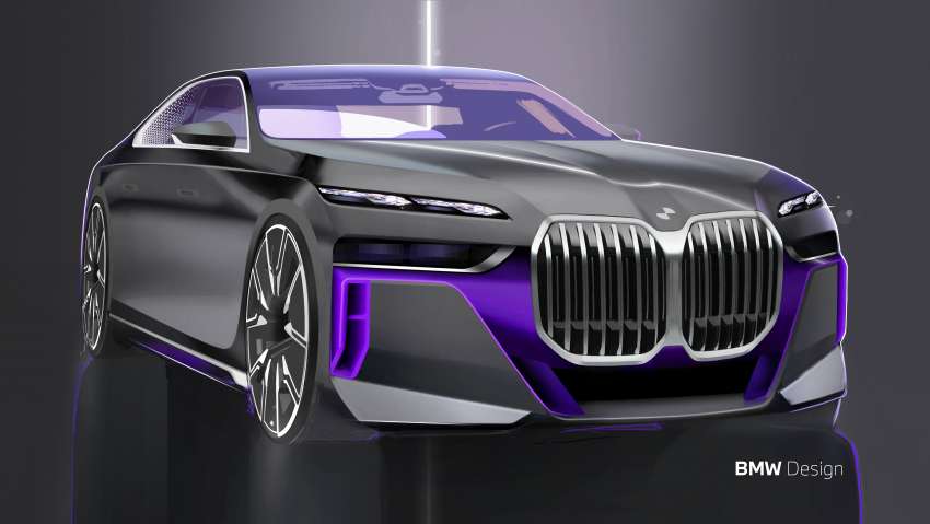 2023 BMW 7 Series: G70 gets Swarovski lights, crystal interior, 31in 8K TV, auto doors with touchscreens! 1446919