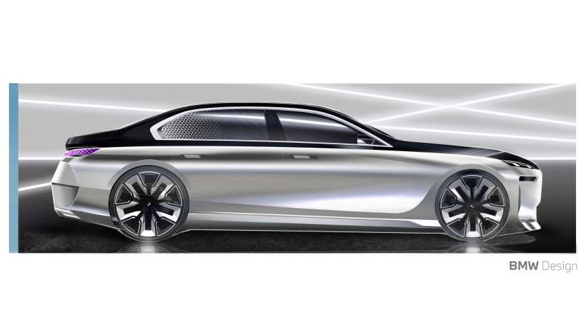 2023 BMW 7 Series: G70 gets Swarovski lights, crystal interior, 31in 8K TV, auto doors with touchscreens! 1446923