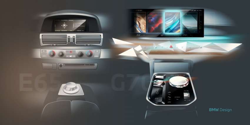 2023 BMW 7 Series: G70 gets Swarovski lights, crystal interior, 31in 8K TV, auto doors with touchscreens! 1446896