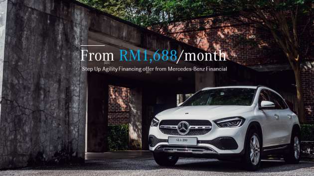 AD: Drive home a Mercedes-Benz GLA or GLC with Step Up Agility Financing – from RM1,688 per month