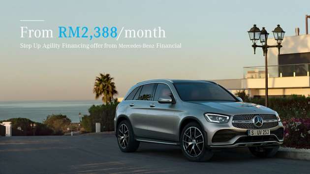 AD: Miliki Mercedes-Benz GLA atau GLC melalui Step Up Agility Financing – bayaran bulanan dari RM1,688