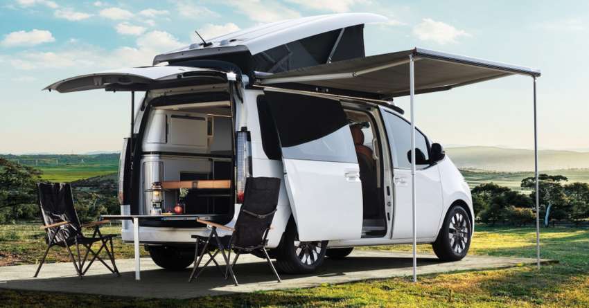 Hyundai Staria Lounge Camper – built-in fridge, sink, shower, beds and electricity; from RM171k in Korea 1447048