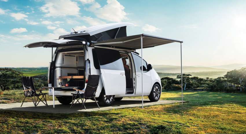 Hyundai Staria Lounge Camper – van perkhemahan besar dengan pilihan empat- atau 11-tempat duduk 1447110