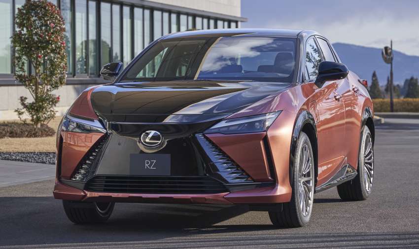 Lexus RZ 450e EV officially revealed – 71.4 kWh battery, twin-motor, up to 450 km range, yoke steering 1446619