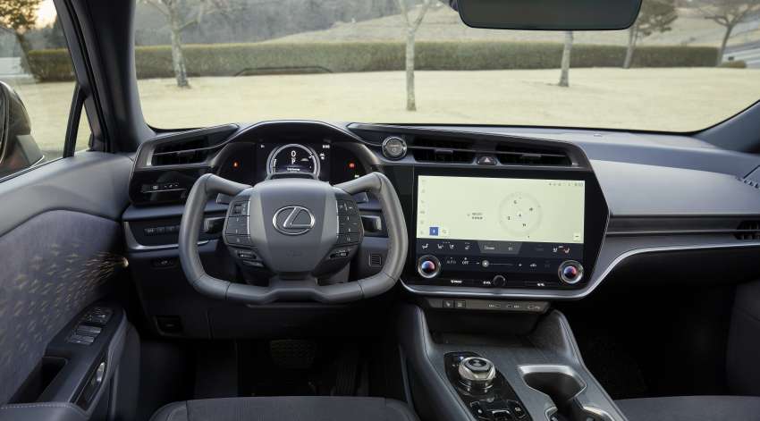 Lexus RZ 450e EV officially revealed – 71.4 kWh battery, twin-motor, up to 450 km range, yoke steering 1446625