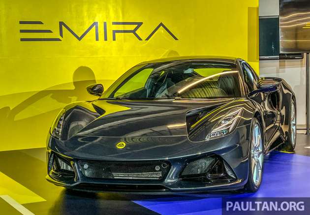 Lotus Emira 在马来西亚预展 – 满载第一版，400 匹马力，113 万令吉 Pen Msia，45.7 万令吉免税 – paultan.org – Paul Tan 汽车新闻