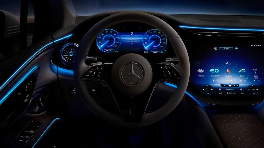 Mercedes-Benz EQS SUV debuts – 3-row EV with up to 660 km range, 544 PS, 858 Nm; MBUX Hyperscreen 1445605