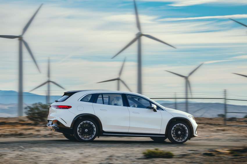 Mercedes-Benz EQS SUV debuts – 3-row EV with up to 660 km range, 544 PS, 858 Nm; MBUX Hyperscreen 1445557