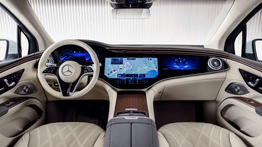 Mercedes-Benz EQS SUV debuts – 3-row EV with up to 660 km range, 544 PS, 858 Nm; MBUX Hyperscreen 1445652