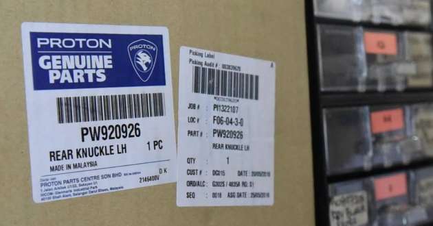 Proton parts shortage update – all 147 3S/4S dealers now have one-month stock of 22 fast-moving parts