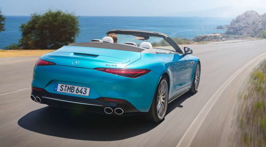 2022 Mercedes-AMG SL43 debuts with 381 PS, 480 Nm – 2.0L four-cylinder with F1-derived electric turbo 1440449