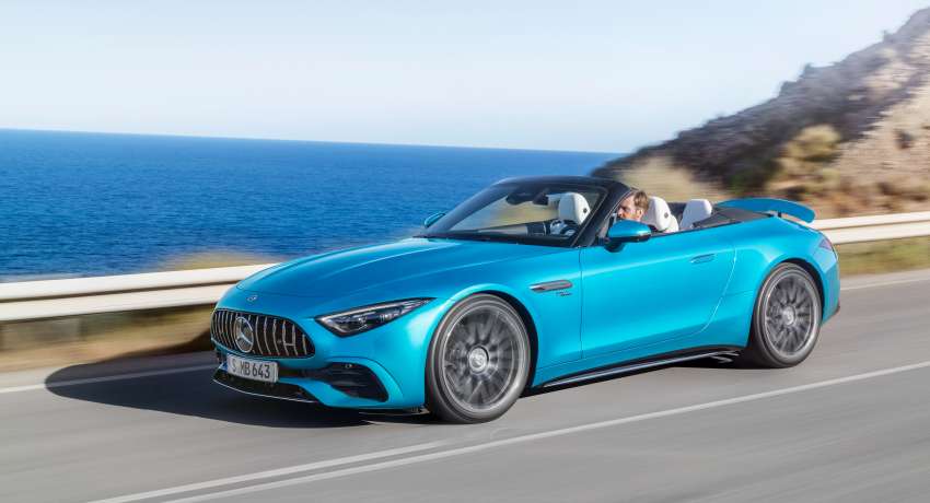 2022 Mercedes-AMG SL43 debuts with 381 PS, 480 Nm – 2.0L four-cylinder with F1-derived electric turbo 1440451