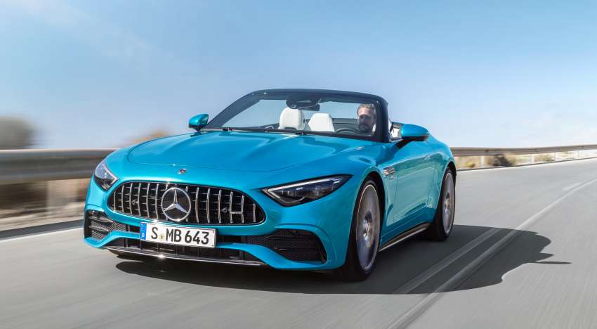 2022 Mercedes-AMG SL43 debuts with 381 PS, 480 Nm – 2.0L four-cylinder with F1-derived electric turbo 1440452