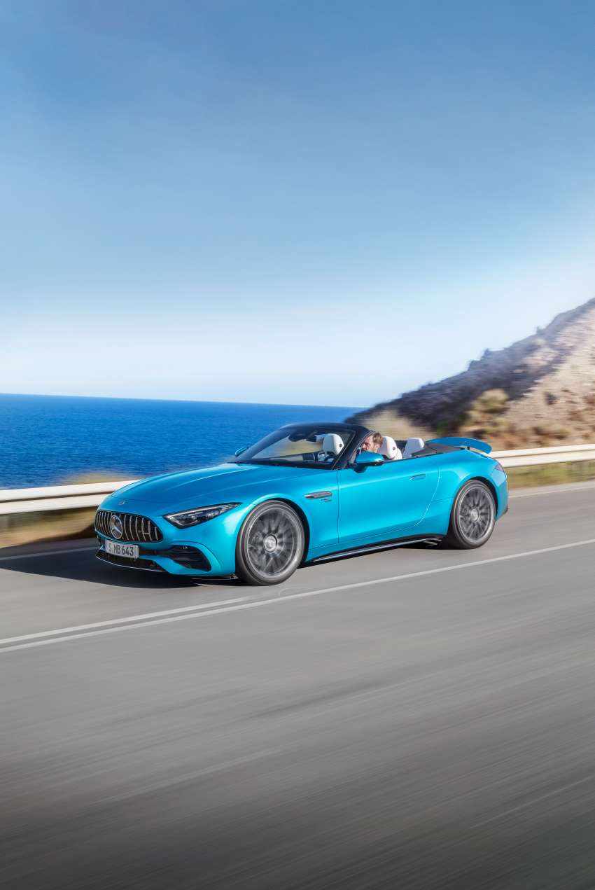 2022 Mercedes-AMG SL43 debuts with 381 PS, 480 Nm – 2.0L four-cylinder with F1-derived electric turbo 1440456