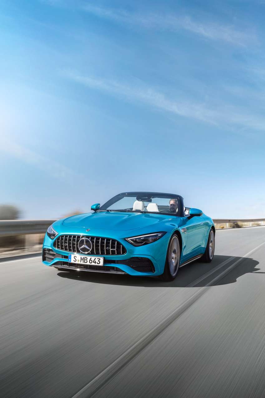 2022 Mercedes-AMG SL43 debuts with 381 PS, 480 Nm – 2.0L four-cylinder with F1-derived electric turbo 1440457
