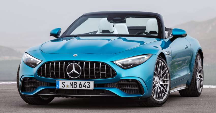 2022 Mercedes-AMG SL43 debuts with 381 PS, 480 Nm – 2.0L four-cylinder with F1-derived electric turbo 1440459