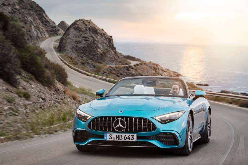 2022 Mercedes-AMG SL43 debuts with 381 PS, 480 Nm – 2.0L four-cylinder with F1-derived electric turbo 1440438