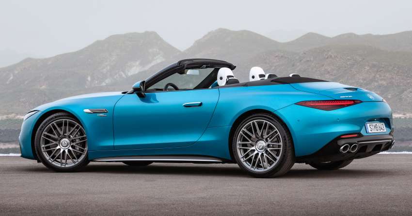 2022 Mercedes-AMG SL43 debuts with 381 PS, 480 Nm – 2.0L four-cylinder with F1-derived electric turbo 1440464