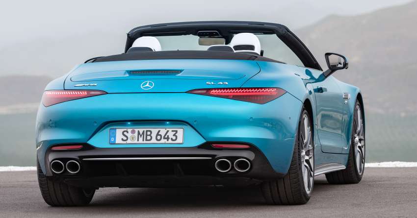 2022 Mercedes-AMG SL43 debuts with 381 PS, 480 Nm – 2.0L four-cylinder with F1-derived electric turbo 1440466