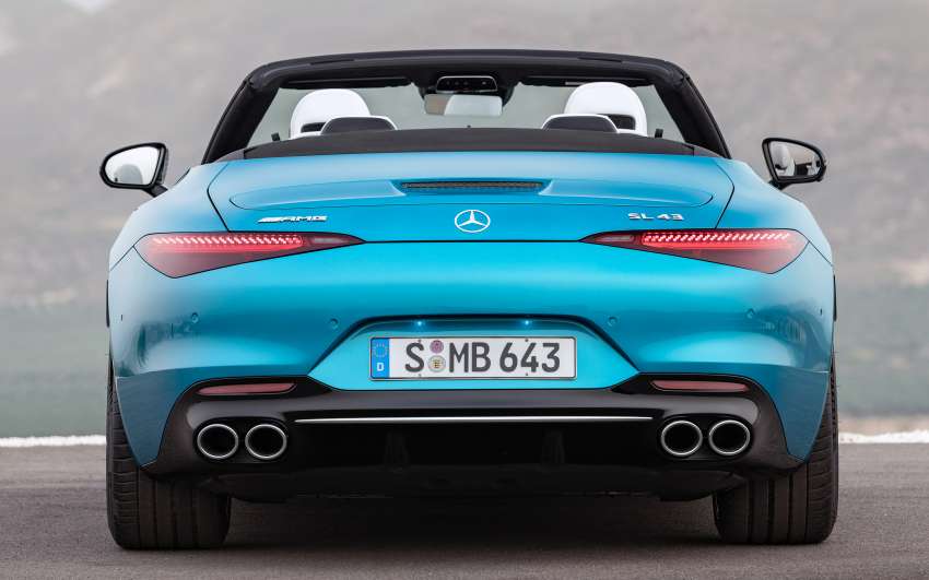 2022 Mercedes-AMG SL43 debuts with 381 PS, 480 Nm – 2.0L four-cylinder with F1-derived electric turbo 1440467