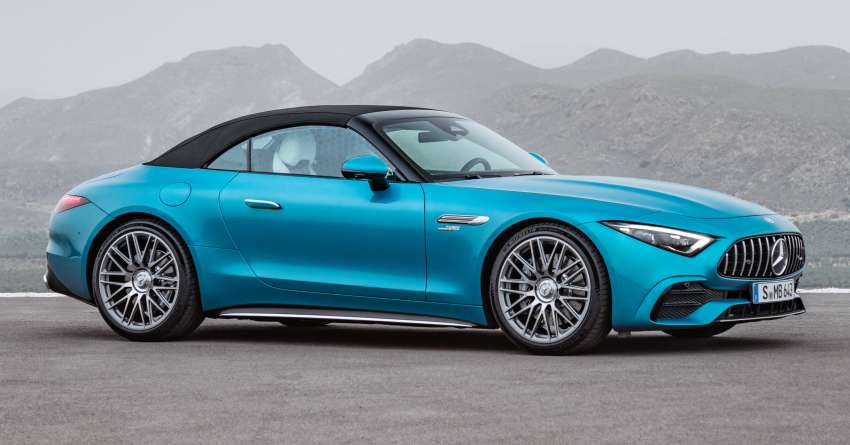 2022 Mercedes-AMG SL43 debuts with 381 PS, 480 Nm – 2.0L four-cylinder with F1-derived electric turbo 1440470