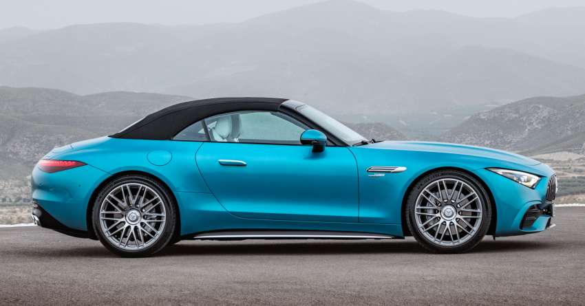 2022 Mercedes-AMG SL43 debuts with 381 PS, 480 Nm – 2.0L four-cylinder with F1-derived electric turbo 1440471