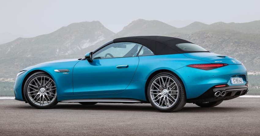 2022 Mercedes-AMG SL43 debuts with 381 PS, 480 Nm – 2.0L four-cylinder with F1-derived electric turbo 1440472