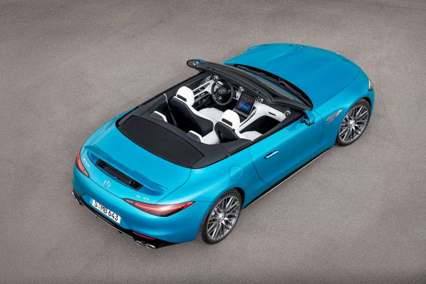2022 Mercedes-AMG SL43 debuts with 381 PS, 480 Nm – 2.0L four-cylinder with F1-derived electric turbo 1440476