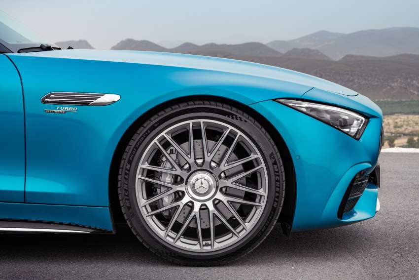 2022 Mercedes-AMG SL43 debuts with 381 PS, 480 Nm – 2.0L four-cylinder with F1-derived electric turbo 1440477