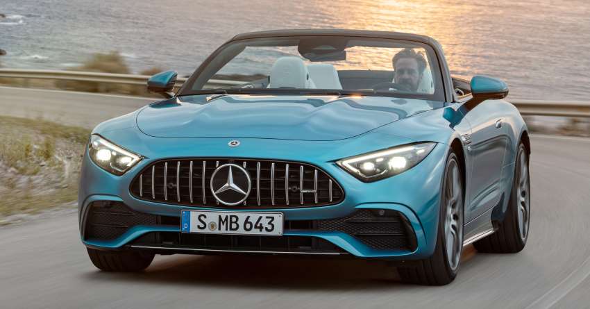 2022 Mercedes-AMG SL43 debuts with 381 PS, 480 Nm – 2.0L four-cylinder with F1-derived electric turbo 1440441